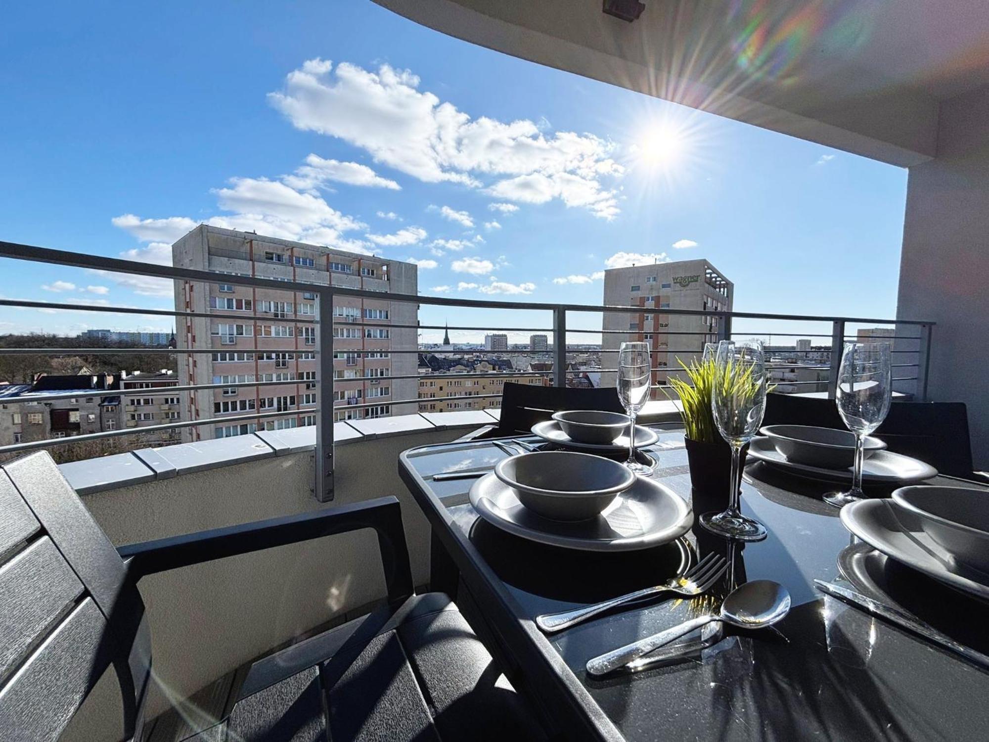 Świnoujście Sun Towers - Apartamenty Bryza - Apartamenty Z Parkingiem מראה חיצוני תמונה