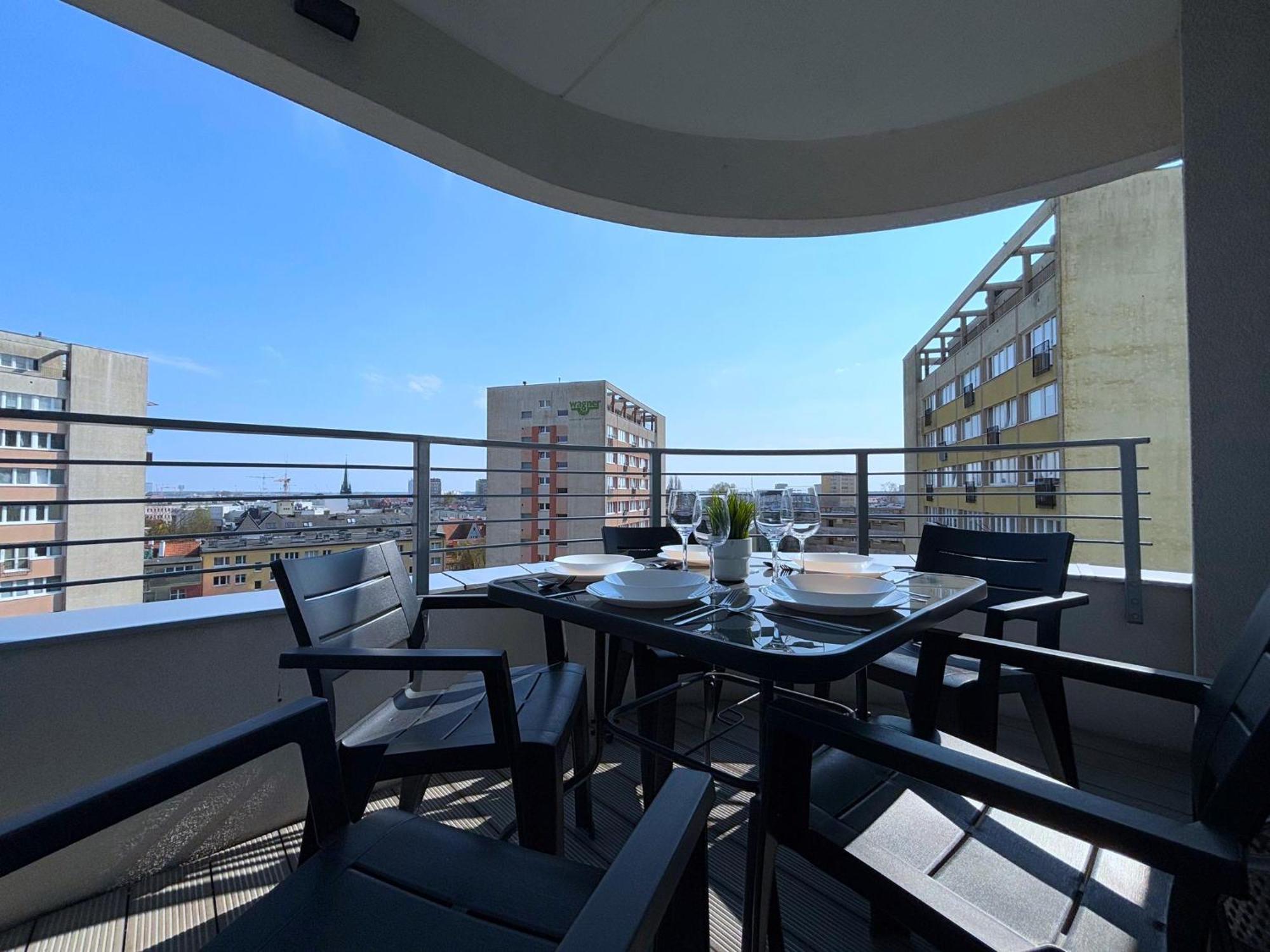 Świnoujście Sun Towers - Apartamenty Bryza - Apartamenty Z Parkingiem מראה חיצוני תמונה